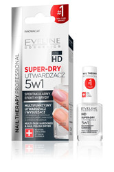 Nail Therapy Professional Super-Dry 5w1 multifunkcyjny utwardzacz i wysuszacz 12ml