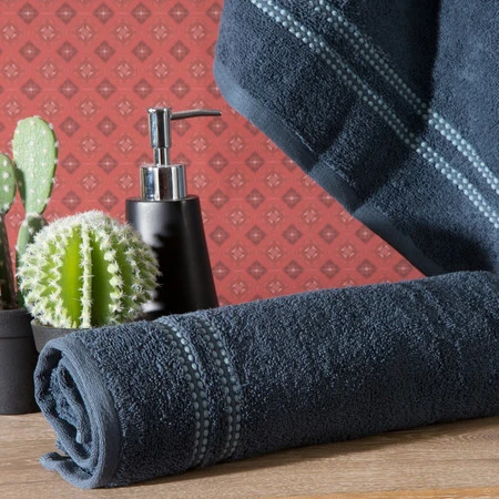 Ręcznik niebieski SEBA 70X140