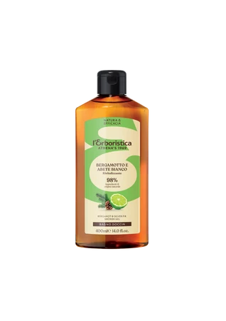 L'Erboristica - Żel pod prysznic bergamotka & jodła biała rewitalizujący 400ml