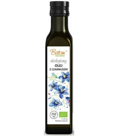 OLEJ Z CZARNUSZKI TŁOCZONY NA ZIMNO BIO 250 ml - BATOM