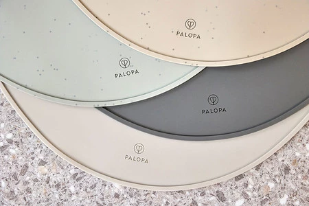 PALOPA Mata pod miskę dla psa Loua anthracite