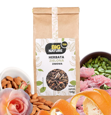 Herbata zielona ZIMOWA 100g