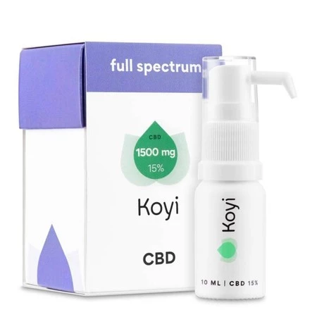 Koyi Olej konopny 15 % CBD 10 ml full spectrum