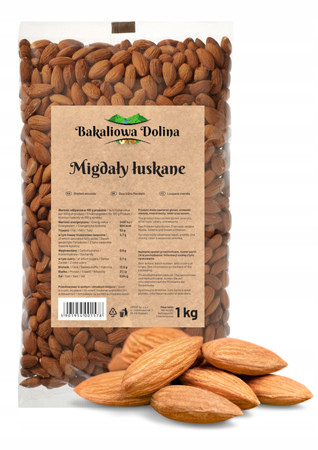 Bakaliowa Dolina Migdały 1kg