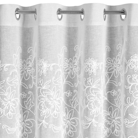 Zasłona ZAS/LILY/B 140X250 PRZELOTKI