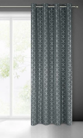 Zasłona gotowa Cande 140 x 250 cm, Grafitowy