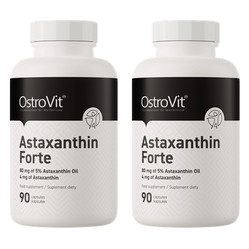 Zestaw 2x OSTROVIT Astaksantyna FORTE 90 kaps.