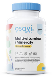Osavi Multiwitamina i Minerały Jedna Dziennie - 60 kaps.