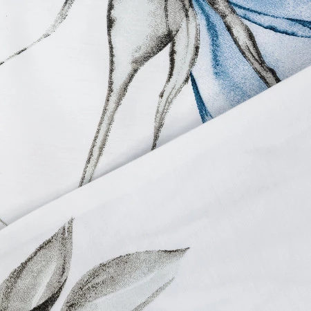 Komplet pościeli satynowej Spring 34, 220 x 200 cm, Biały