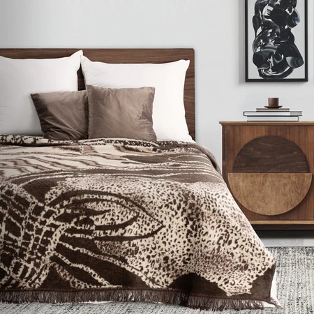 KOC AKRYL 1 220 X 240 CM BRĄZOWY