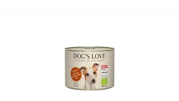 Zestaw 10x DOG'S LOVE BIO RIND - ekologiczna wołowina z ryżem, cukinią i jabłkiem (200g)