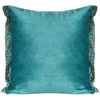 Poszewka dekoracyjna turkusowa EMA 45X45 X2