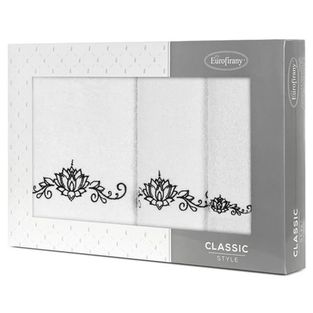 Komplet Ręczników 3 56 x 36 x 7 cm, Biały