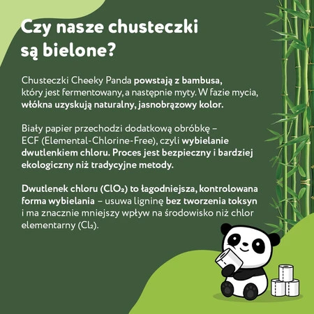 Cheeky Panda, Chusteczki higieniczne kieszonkowe, 10 szt.