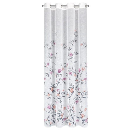 ZASŁONA GOTOWA ANTEA 140 X 250 CM BIAŁY