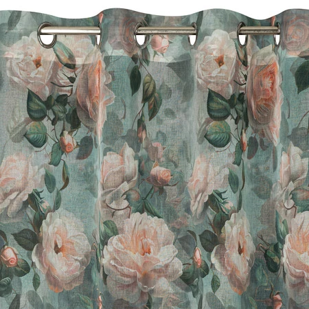 ZASŁONA GOTOWA INKA 140 X 250 CM MIĘTOWY