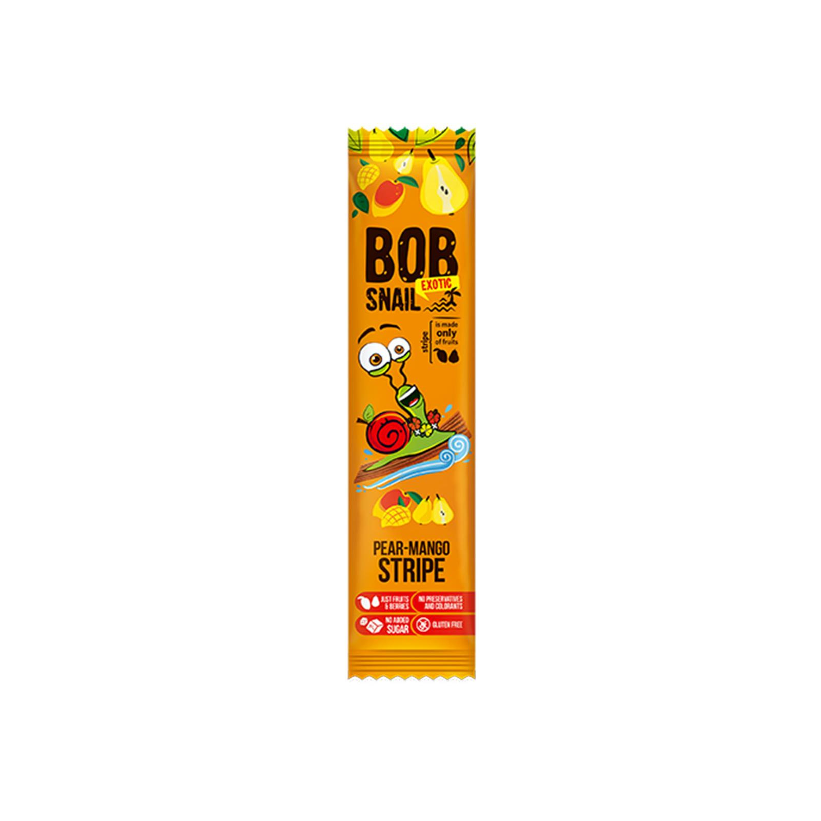 BOB SNAIL Zdrowa przekąska gruszka-mango 14g