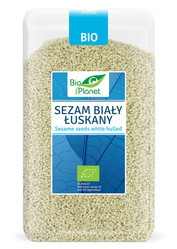 BIO PLANET SEZAM BIAŁY ŁUSKANY BIO 1 kg