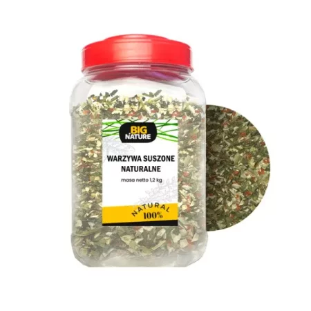 WARZYWA SUSZ NATURALNE MIX bez soli i chem 400G