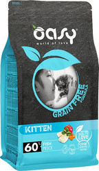 OASY Cat Kitten Grain Free Fish Ryba bez zbóż 1,5kg