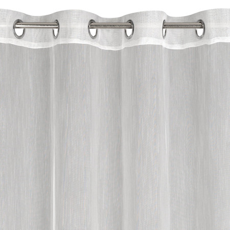 FIRANA GOTOWA NICEA 140 X 250 CM BIAŁY