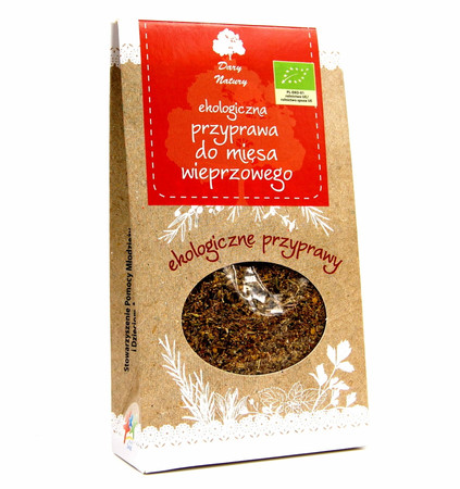 DARY NATURY PRZYPRAWA DO MIĘSA WIEPRZOWEGO BIO 40 g