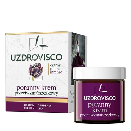 Uzdrovisco - Czarny Tulipan Intense Poranny krem przeciwzmarszczkowy 50ml