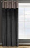 ZASŁONA GOTOWA D91 AGNES 140 X 250 CM CZARNY