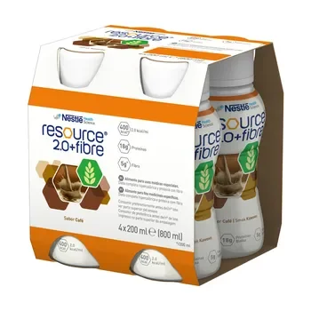 RESOURCE 2.0 Fibre smak kawa 4 x 200ml