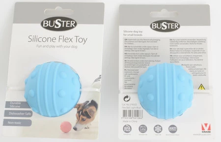 BUSTER FLEX Piłka Różowa Zabawka dla psa