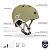 SCOOTANDRIDE Kask XXS-S dla dzieci 1-5 lat Olive