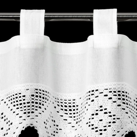 FIRANA GOTOWA ISAAC NA SZELKACH 150 X 30 CM BIAŁY