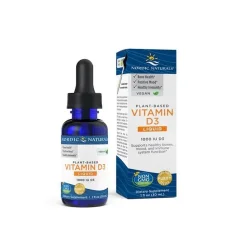 Nordic Naturals Witamina D3 na wsparcie kości 30 ml vege smak jabłko