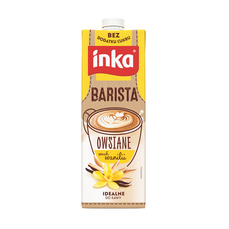 Inka Napój Barista Owsiane waniliowe 1l x 10