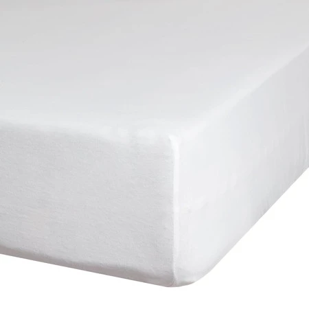 PRZEŚCIERADŁO Z GUMKĄ JERSEY D91 120 X 200 X 25 CM BIAŁY