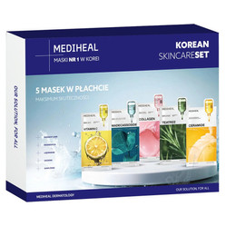 Korean Skincare Set zestaw masek w płachcie 5x24ml