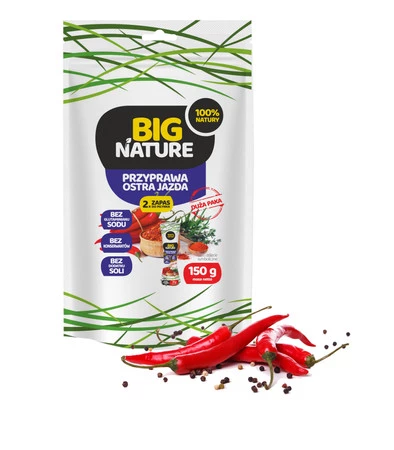 Zapas Przyprawa Ostra jazda 150g Duża Paka