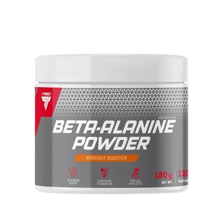 Trec BETA-ALANINE POWDER przedtreningówka 180g smak arbuz
