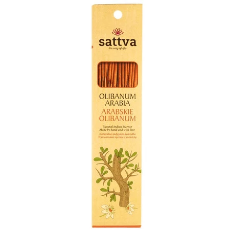 Sattva Olibanum Arabia kadzidłełka indyjskie z żywicy Boswellia carterii 30g