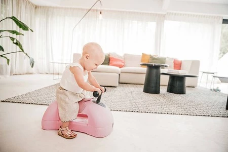 SCOOTANDRIDE My First Ewolucyjny jeździk pchacz 3w1 6 m+ Rose