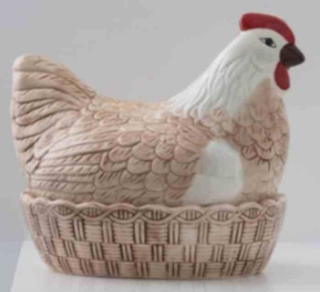 MC -Pojemnik Kura ceramiczna do przechowywania jaj