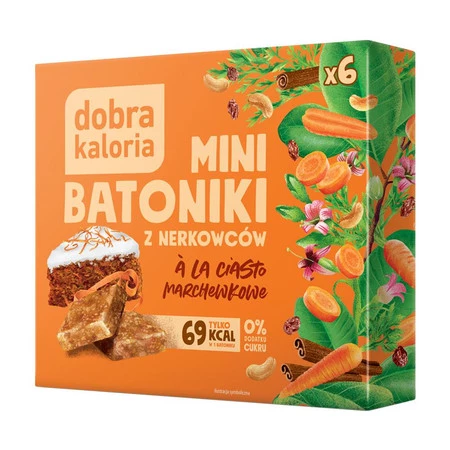 Mini batoniki ala ciasto marchewkowe 102 g