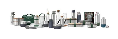 Black+Blum Kubek termiczny stalowy 0,6l.oliwka New version