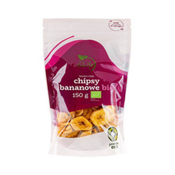 Chipsy bananowe ekologiczne BIO 150 g