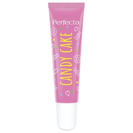 Perfecta Juicy Lip Gloss Nawilżający Błyszczyk do ust Candy Cake 10g