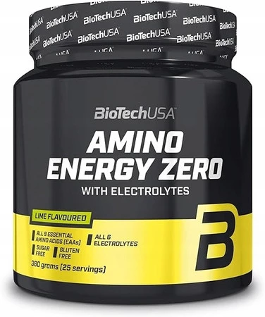 BioTech USA BCAA ZERO Aminokwasy 360 g smak kiwi-limonka