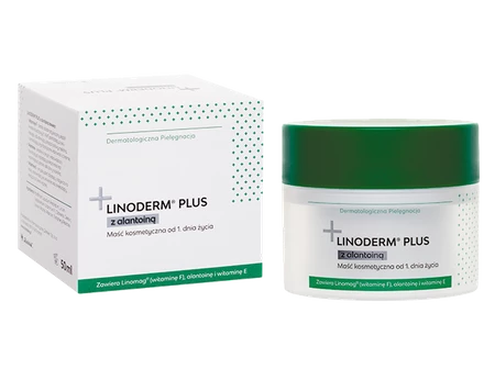 Ziołolek − Linoderm Plus z alantoiną, maść kosmetyczna − 50 ml