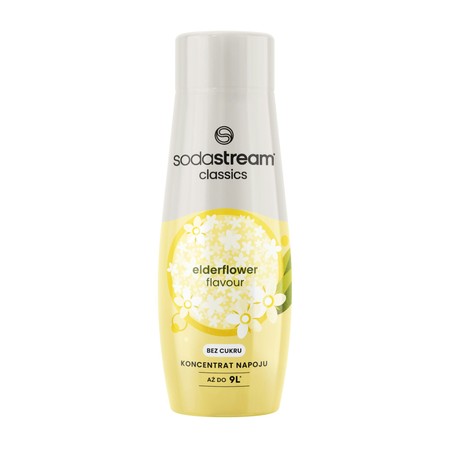 SodaStream Syrop koncentrat Kwiat Czarnego Bzu 440 ml