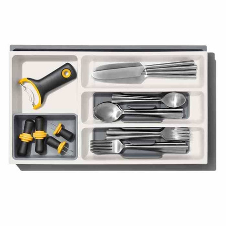 OXO-Organizer regulowany do szuflad szaryGoodGrips