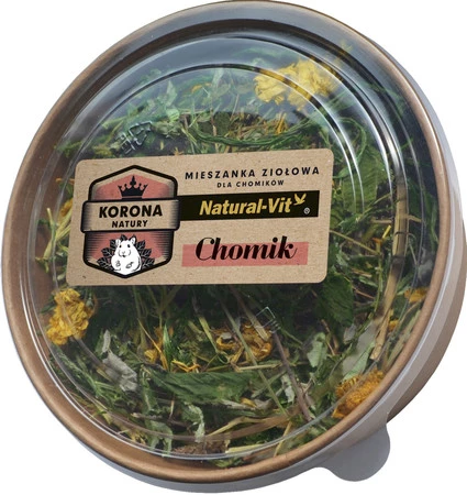 KORONA NATURY Natural-Vit Suszone zioła dla Chomików 70g
